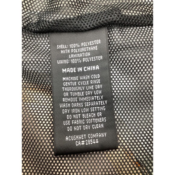 Footjoy FJ Mens Dry Joys Long Sleeve Full Zip Windbreaker Rain Jacket Size XL - Picture 14 of 14